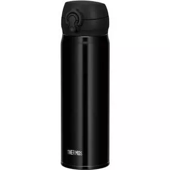 Thermos Water Bottle Vacuum Insulated Mobile Mug 500ml Jet Black JNL-503 JTB