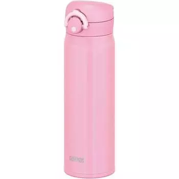 Thermos Water Bottle Vacuum Insulated Mobile Mug 500ml Pink JNR-501 P