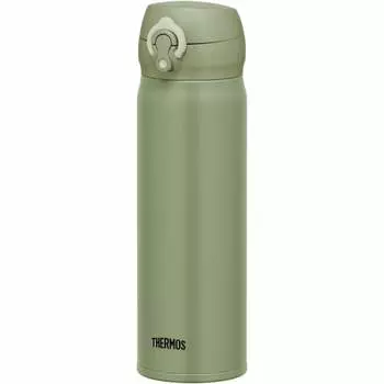 Thermos Water Bottle Vacuum Insulated Mobile Mug 500ml Khaki JNL-505 KKI
