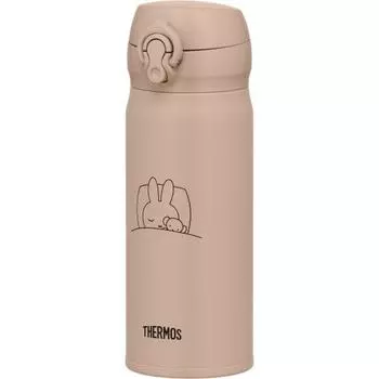 Thermos Water Bottle Vacuum Insulated Mobile Mug 400ml Miffy Milk Tea JNL-405B MKT