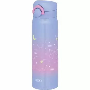 Thermos Water Bottle Vacuum Insulated Mobile Mug 500ml Night Purple JNR-503G NPL