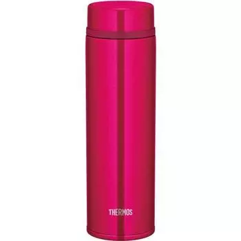 Thermos Water Bottle Vacuum Insulated Mobile Mug 480ml Strawberry Red JNW-480 SBR