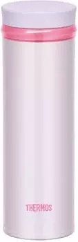 Thermos Water Bottle Vacuum Insulated Mobile Mug Lavender LV 0.35L JNO-351 лавандовый
