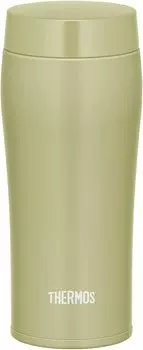 Thermos Water Bottle Vacuum Insulated Mobile Tumbler 360ml Matte Green MTGR JOE-361