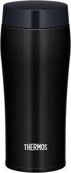 Thermos Water Bottle Vacuum Insulated Mobile Tumbler 360ml Matte Black MTBK JOE-361