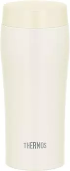 Thermos Water Bottle Vacuum Insulated Mobile Tumbler 360ml Matte White MTWH JOE-361