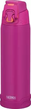 Thermos Water Bottle Vacuum Insulated Sports Bottle Matte Purple For Cold Storage MTPL 0.72L FJH-720