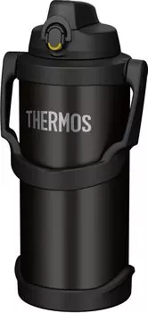Thermos Water Bottle Vacuum Insulated Sports Jug 3L Black BK FJQ-3000