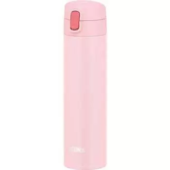 Thermos Water Bottle Vacuum Insulated Straw Bottle 450ml Light Pink Cold Storage Only FJM-450 LP