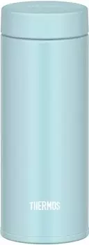 Thermos Water Vacuum Insulated Mobile Light Few parts and easy to Screw type that closes Packing shape that prevents Stainless steel LB Bottle, Mug, светло-синий