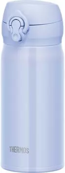 Thermos Water Vacuum Insulated Mobile Pearl Removable Spout for Easy Lightweight Stainless Steel PBL Bottle, Mug, 350ml, Blue, Cleaning, Type,