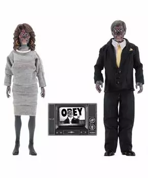 They Live гуманоидный инопланетянин 8 дюймов экшн кукла 2PK