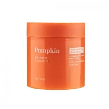 TheYEON Pumpkin Tight Up Wash Off Mask 120 мл, уход за порами, укрепление, увлажнение, корейская косметика, Kbeauty, образец