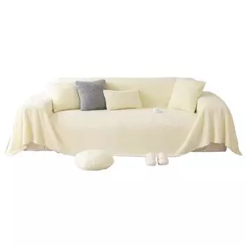Thick Plush Sofa Cover Autumn and Winter High-end Sofa Cushion Anti-cat Scratch All-purpose Velvet Sofa Towel 180*130cm