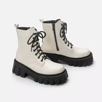 Толстая подошва осень и зима новые короткие сапоги в британском стиле рыцарские сапоги женские 35