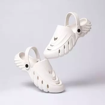 Thick Sole Casual Baby Boy and Girl Summer Non Slip Breathable Beach Shoes White 36