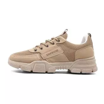 Thick-soled anti-slip shoes, breathable and comfortable mesh shoes, casual sports shoes 44