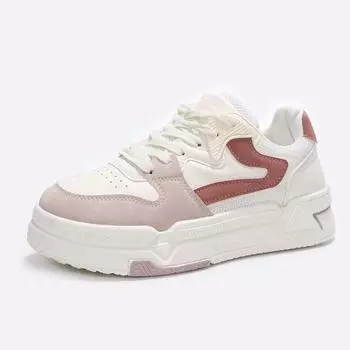 thick-soled heightening lace-up board shoes women s autumn new fashion trend women s shoes versatile casual sports shoes 35