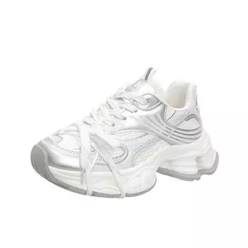 thick-soled women s new super-hot women s shoes are versatile, and small people increase their height. Women s fried street sneakers 35