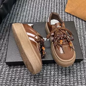 thick-soled women s thin breathable dad shoes summer and autumn new casual sports little white shoes 35