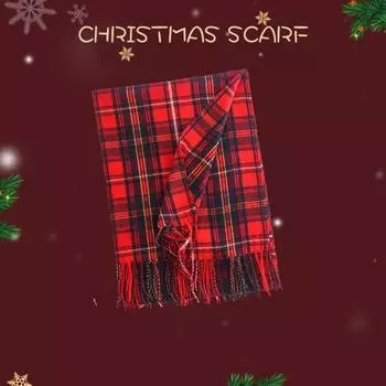 Thicken Cashmere Scarves Cashmere Shawl Warm Scarf Elegant Tassel Shawl Women/Men A