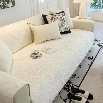 Thicken Velvet sofa cover Adjustable sofa covers for living room sofas jacquard sofa seat cover L shape sofa pad Cushion covers 70x70