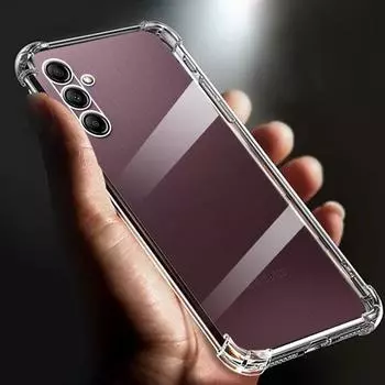 Thickened Airbag Shockproof 6.6 Clear Soft A 14 Phone Cases For Samsung Galaxy A14 case 4G 5G Transparent Back Cover SM-A145F For Samsung A14 чистый