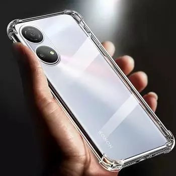 Thickened Airbag Shockproof Clear Soft Tpu CMA-AN00 Phone Cases For Honor Play 30 Plus case 5G Transparent Back Cover 6.74 For Honor Play30plus чистый