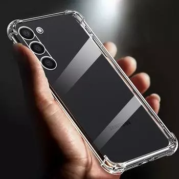 Thickened Airbag Shockproof Clear Soft Tpu Phone Cases For Samsung Galaxy S23 case 6.1 5g Transparent Back Cover SM-S911B/DS For Samsung S23 чистый