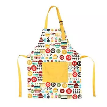 Thickened Cotton Padded Home Kitchen Children s PocketApron Parent child Apron