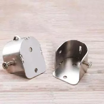 Thickened Durable Window Treatment Hardware Curtain Rod Bracket Closet Pole Bracket Support Rack белый