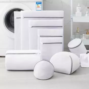 Утолщенная мелкая сетка, плотная сетка, мешок для белья, набор, сумка для ухода за нижним бельем, сумка для ухода за домом, сетка fine mesh 7 sets