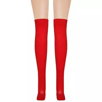 Thickened, impervious, women s red sweet long bow Christmas stockings, women s Christmas stockings One size красный