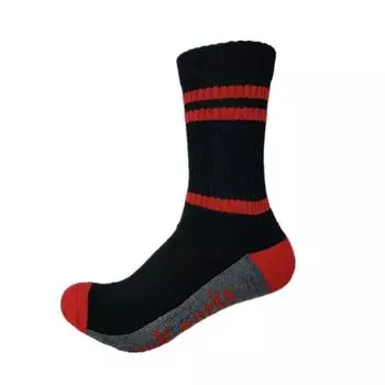 Thickened Loop Socks, High-top Warm Fleece Sports Socks, Striped Socks for Both Men and Women, Breathable and Sweat-absorbent 1 pair