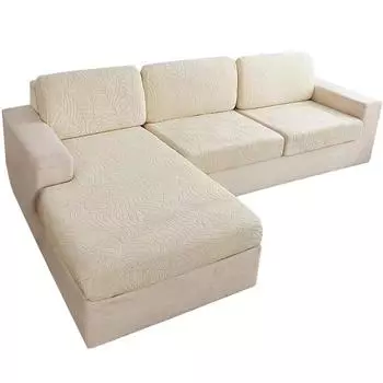 Thickened Sofa Cover Anti-cat Scratching Elastic Full-cover Shower Cap Sofa Cushion Non-slip Sofa Cover Lazy Cover Cloth 1 Seater 65-95cm