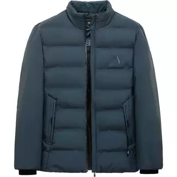 Thickened Stand Collar Cotton Coat In Winter, Casual Warm and Simple and Versatile Men s Cotton Coat L