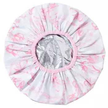 Thickened Steam Hair Mask Cap Shower Cap Smooth Hair Oil Baking Cap Hair Salon Style 6