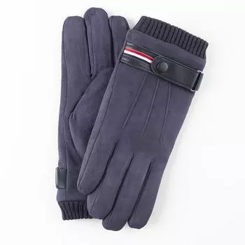 Thickened Velvet Gloves In Autumn and Winter Men s Suede Touch Screen Outdoor Takeaway Cycling Running average size