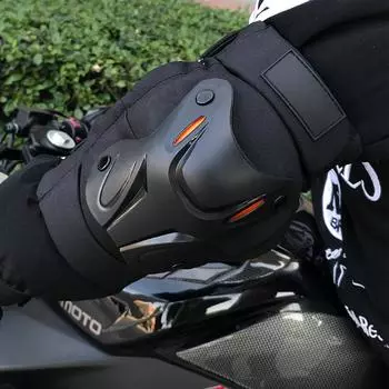 Thickened Warm Anti-shock Anti-fall Elbow Knee Pad Universal Motorcycle Protective Kneepad For Men And Women Leg Armor Knee