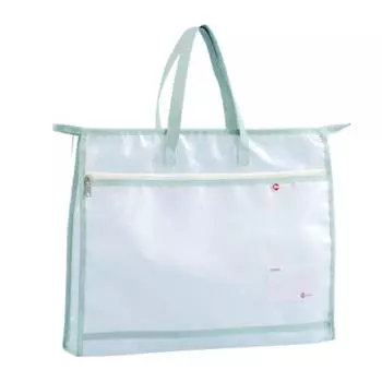 Thickened Zipper Pouch Bag Multi-layer Data Document Bag A3/A4 File Storage Bag File Holder A4