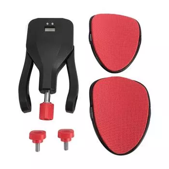 Thigh Master 35 кг Регулируемое сопротивление Цифровой дисплей Тренировочное оборудование для внутренней части бедра для мужчин и женщин чёрный