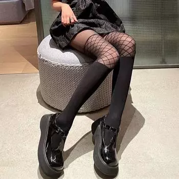 Thin Sexy Spring Seamless Summer Nylon Pantyhose Women Stockings Tights Fake Mesh A