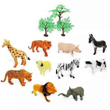 Think Toy Animal Exploration Animal Model Figure Set, 1 Set, популярные игрушки в Корее
