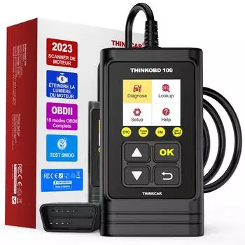 THINKCAR THINKOBD 100 OBD 2 сканер профессиональный автомобильный диагностический инструмент автомобильный считыватель кодов проверка света двигателя поиск DTC