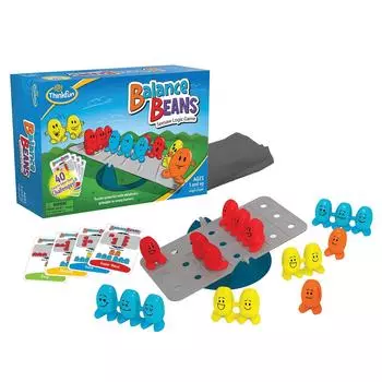 ThinkFun 1140 Игра, развивающая математические навыки мышления. В комплект входят инструкции на японском языке. Возраст от 5 лет. ThinkFun Balance Beans (математический