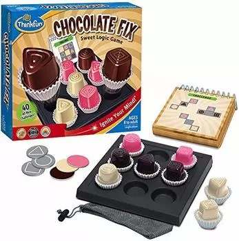 ThinkFun (Думайте весело) Логическая игра на рассуждение [Chocolate Fix] [Официальный импорт] 76330 Японское руководство по эксплуатации в комплекте Возраст от 8 лет и старше