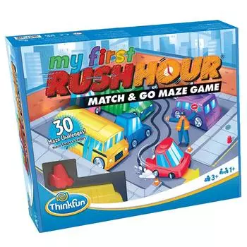 ThinkFun First Rush 76411 Игра, развивающая логическое мышление. В комплект входит инструкция на японском языке. Возраст от 3 лет. ThinkFun My Hour
