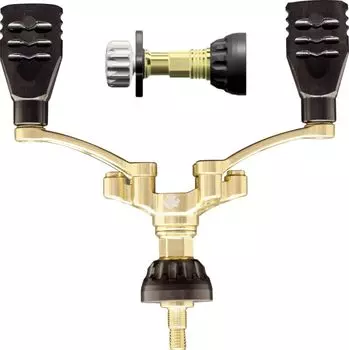 THIRTY FOUR 34 ZEROGRA MULTI Double Handle Balancer for Spinning Reel Daiwa & (Champagne Gold)