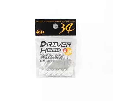 Головка-драйвер Thirty Four Jig Head 3,0 грамма 5 шт. в упаковке (2548)