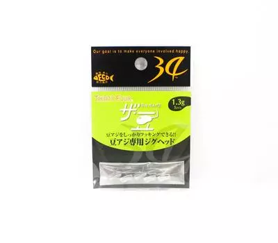 Тридцать четыре джиг-головки The Mame 1,3 грамма 5 штук в упаковке (2180)